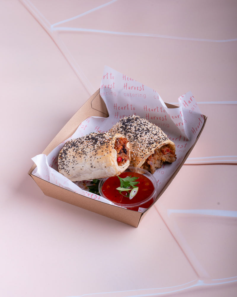 
                  
                    Beef & Pepperberry Roll with House Relish
                  
                