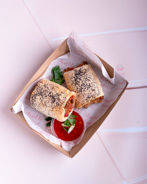 
                  
                    Beef & Pepperberry Roll with House Relish
                  
                